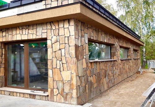 Плитняк кора дерева для фасада купить в Тамбове