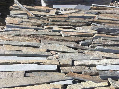 Горбушка златолит мультиколор для облицовки купить в Тамбове