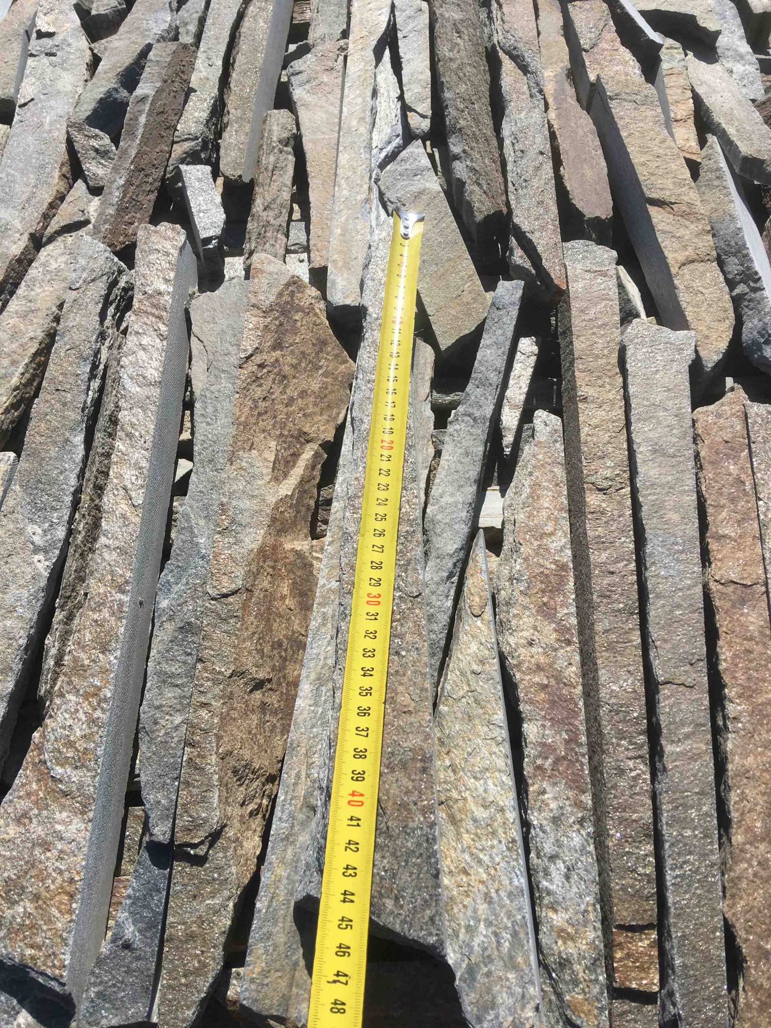 Горбушка златолит мультиколор для облицовки купить в Тамбове