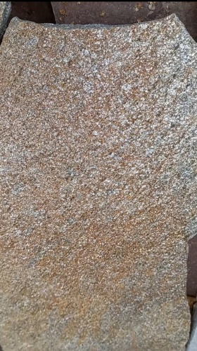 Плитняк златолит серебристый для цоколя, отмостки купить в Тамбове