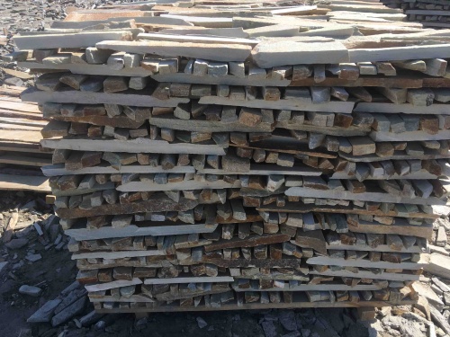 Горбушка златолит золотистый для облицовки купить в Тамбове