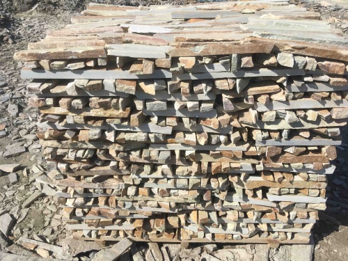 Горбушка златолит золотистый для облицовки купить в Тамбове