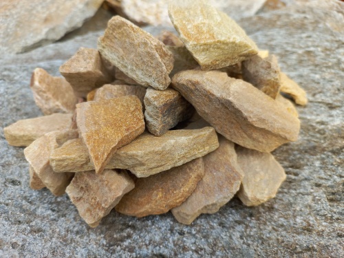 Златолит жёлтый декоративная каменная крошка купить в Тамбове