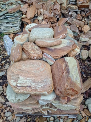 Златолит жёлтый, жёлто-зелёный глыбки и валуны для ланшафтного дизайна купить в Тамбове