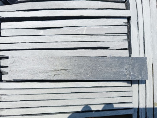 Плитка чёрная из натурального камня фасадная 30 см * 5 см, толщина 7 мм -30 мм купить в Тамбове